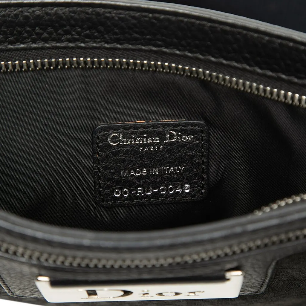 Dior Diorissimo Trotter Canvas Street Chic Crossbody Black Very good - Box View