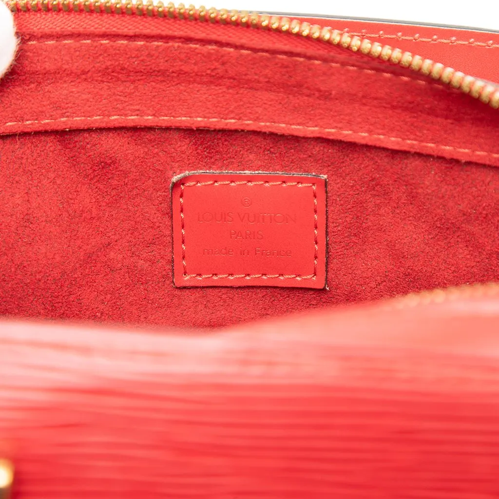 Louis Vuitton Epi Pont Neuf Red Leather Very good - Box View