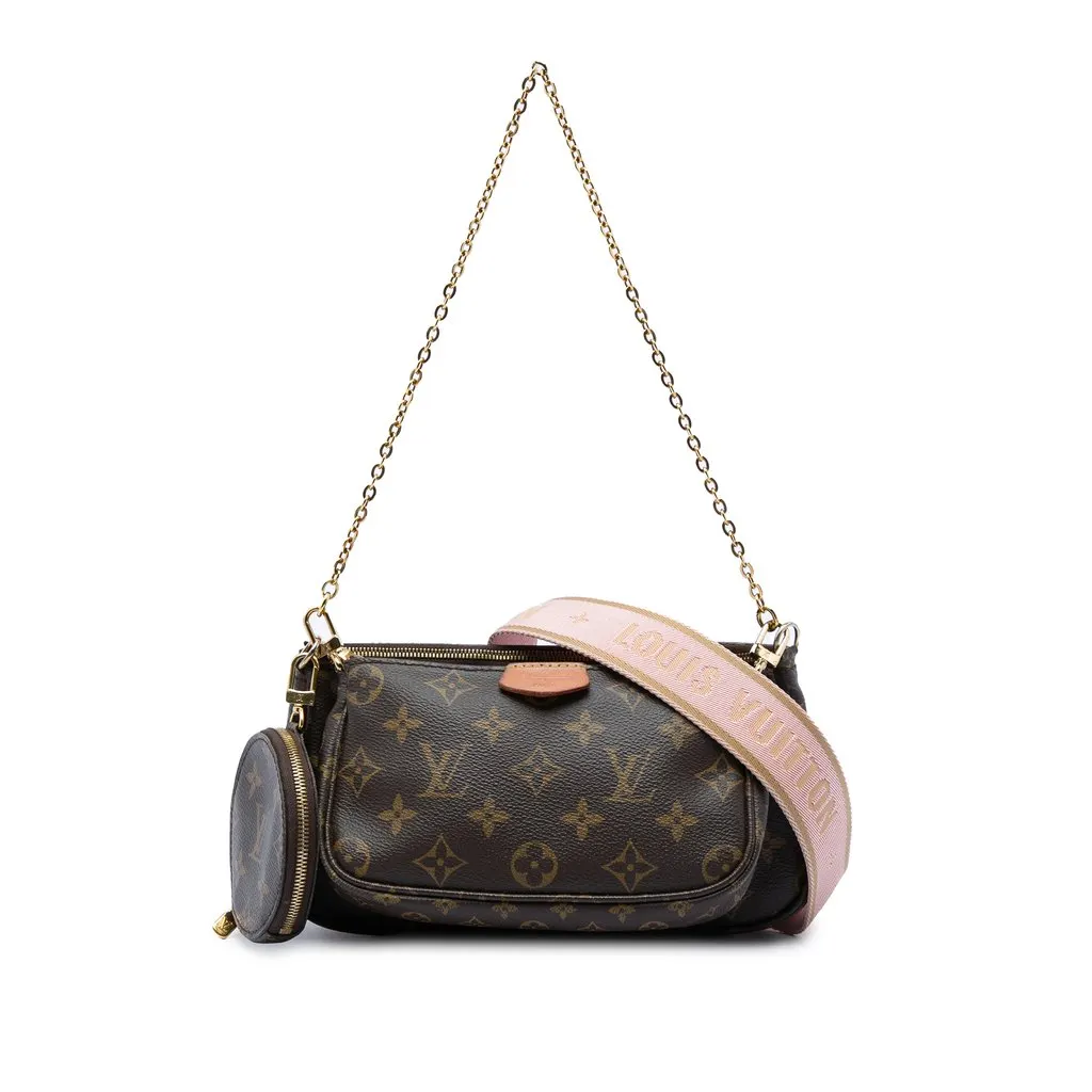 Louis Vuitton Monogram Multi Pochette Accessoires Brown Very good - Front View