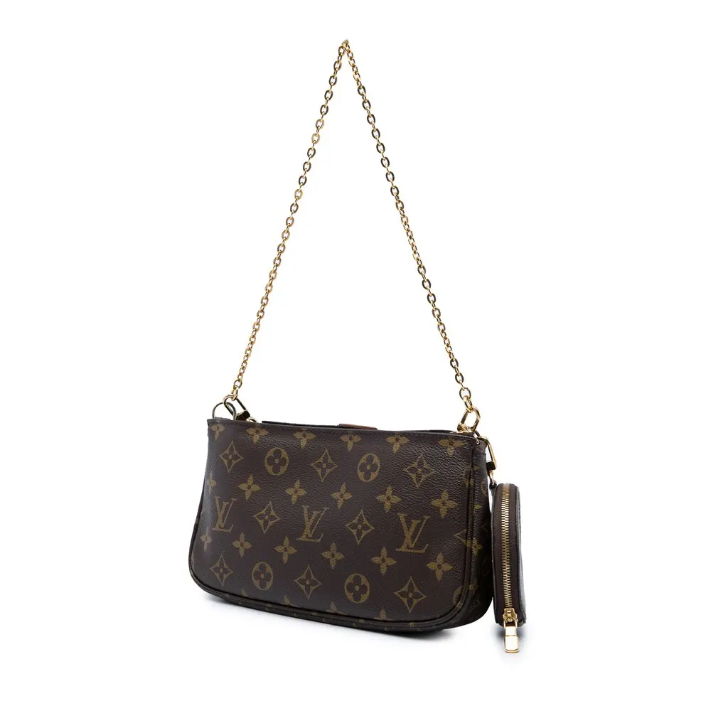 Louis Vuitton Monogram Multi Pochette Accessoires Brown Very good - Back View