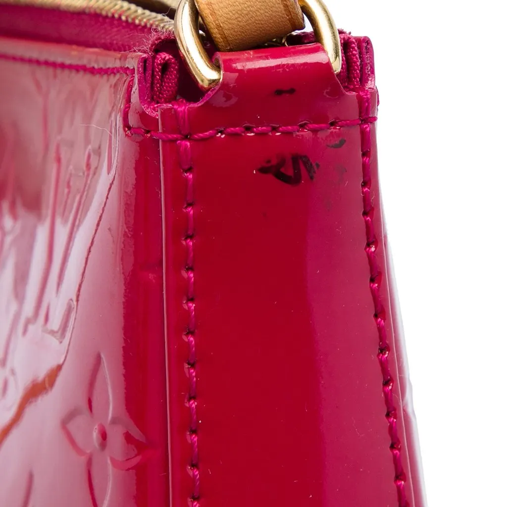 Louis Vuitton Monogram Vernis Pochette Accessoires Pink Leather Good - Box View