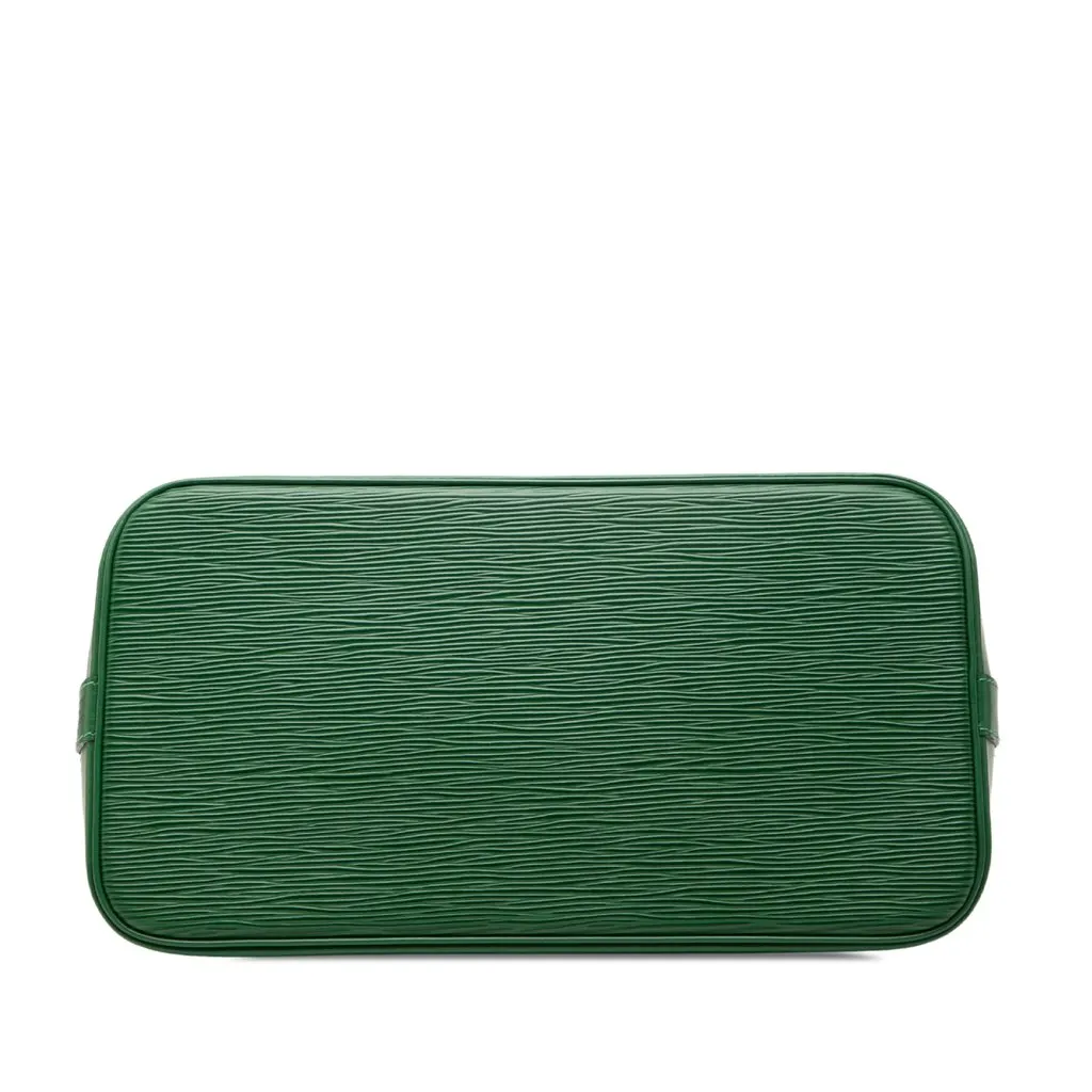 Louis Vuitton Epi Alma PM Green Leather Very good - Inside View
