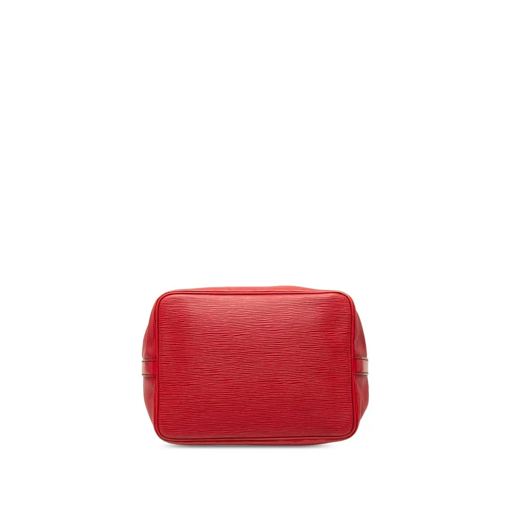 Louis Vuitton Epi Petit Noe Red Leather Very good - Inside View