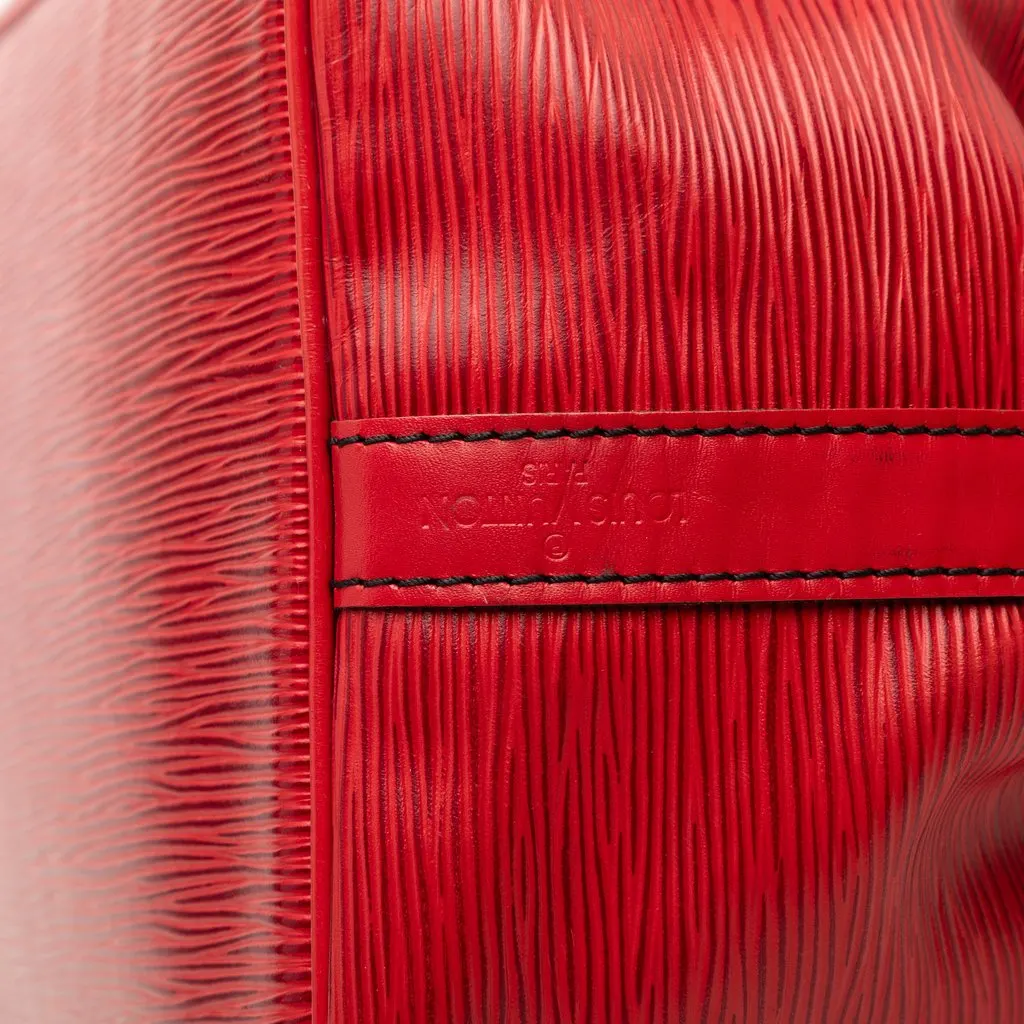 Louis Vuitton Epi Petit Noe Red Leather Very good - Box View