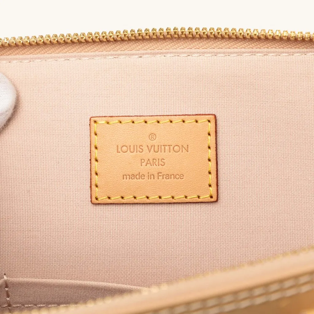 Louis Vuitton Monogram Vernis Alma PM Beige Leather Very good - Box View
