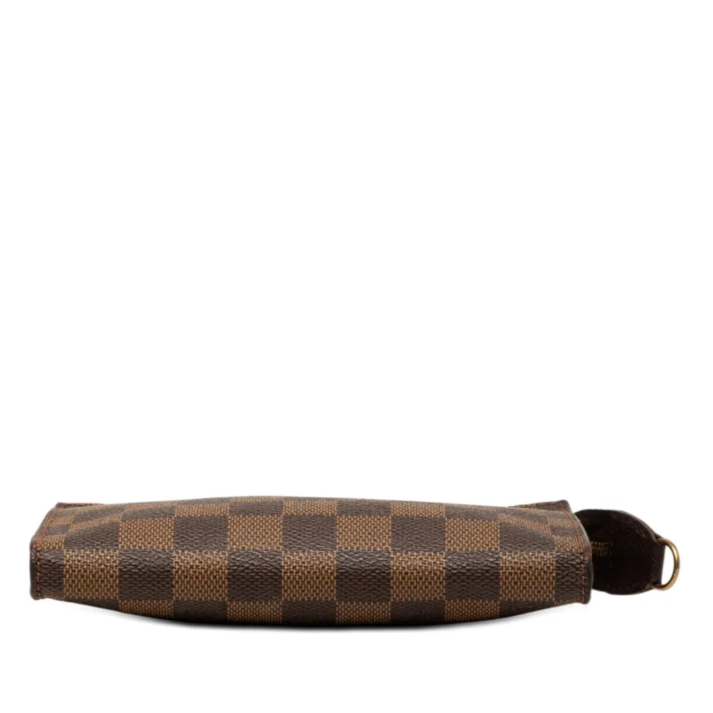 Louis Vuitton Damier Ebene Marais Pouch Brown Very good - Inside View