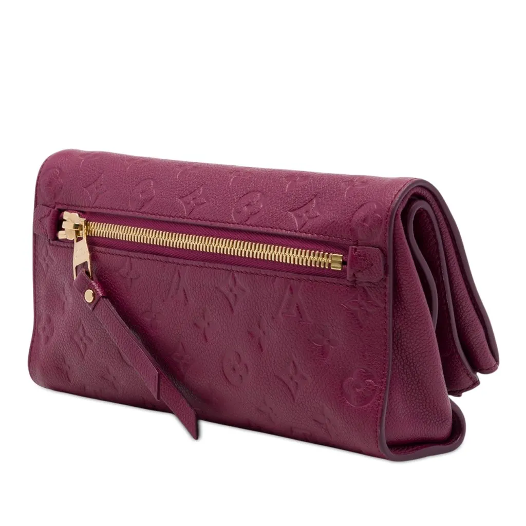 Louis Vuitton Monogram Empreinte Petillante Purple Leather Very good - Back View