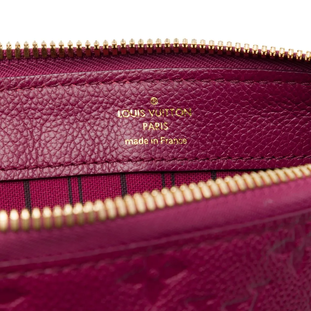 Louis Vuitton Monogram Empreinte Petillante Purple Leather Very good - Box View