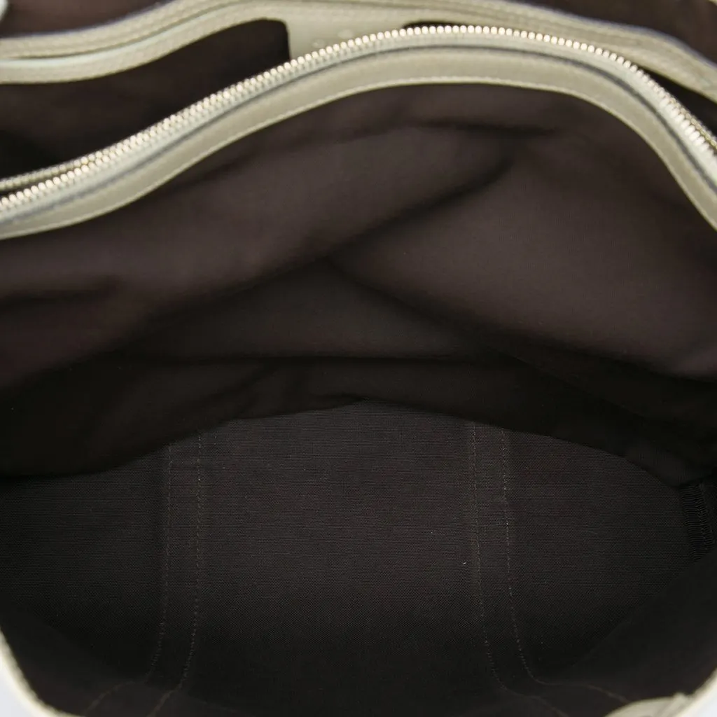 Gucci GG Supreme Joy Vertical Tote Beige Canvas Very good - Model View