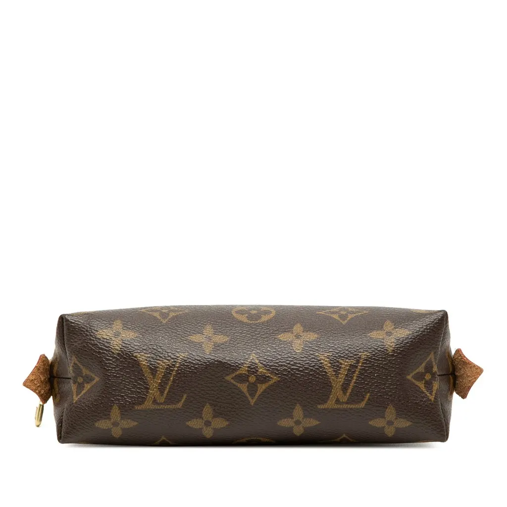 Louis Vuitton Monogram Cosmetic Pouch PM Brown Very good - Inside View