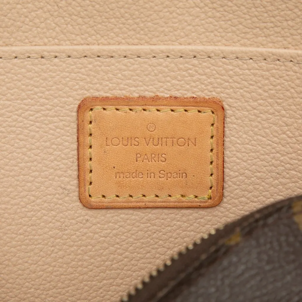 Louis Vuitton Monogram Cosmetic Pouch PM Brown Very good - Box View