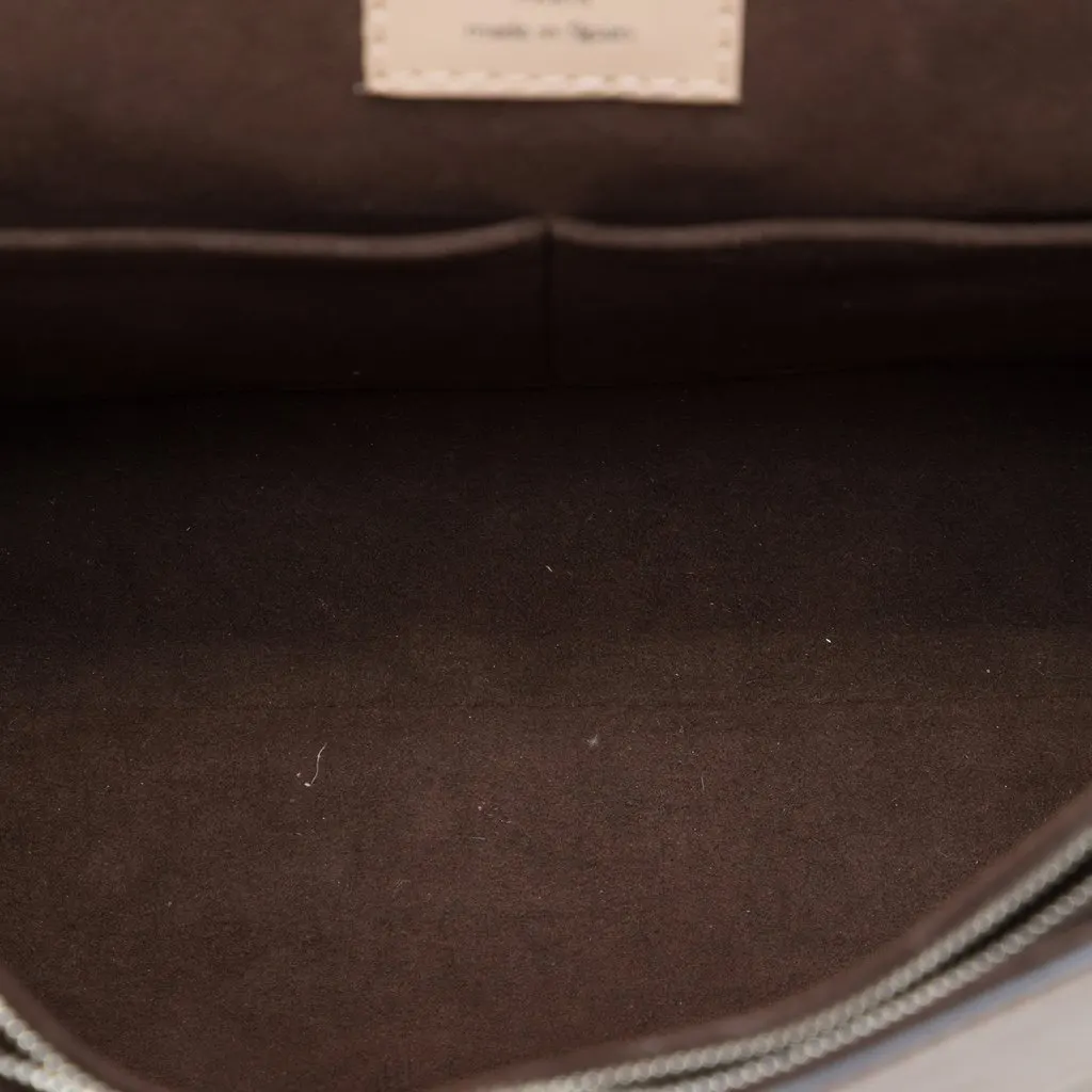 Louis Vuitton Epi Cluny BB Brown Leather Very good - Model View