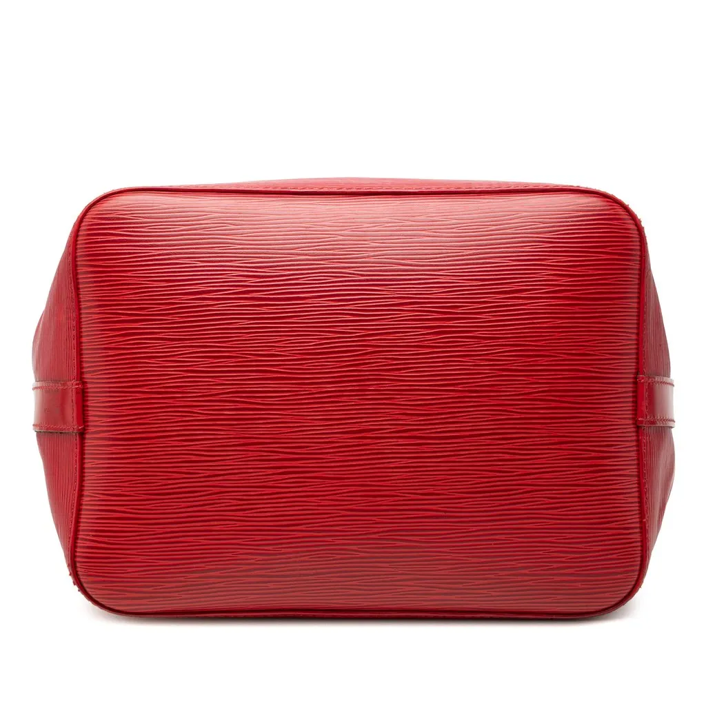 Louis Vuitton Epi Petit Noe Red Leather Very good - Inside View