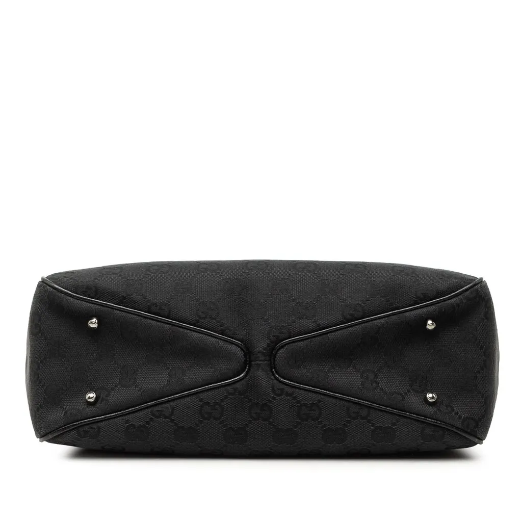 Gucci GG Canvas Tote Black Very good - Inside View