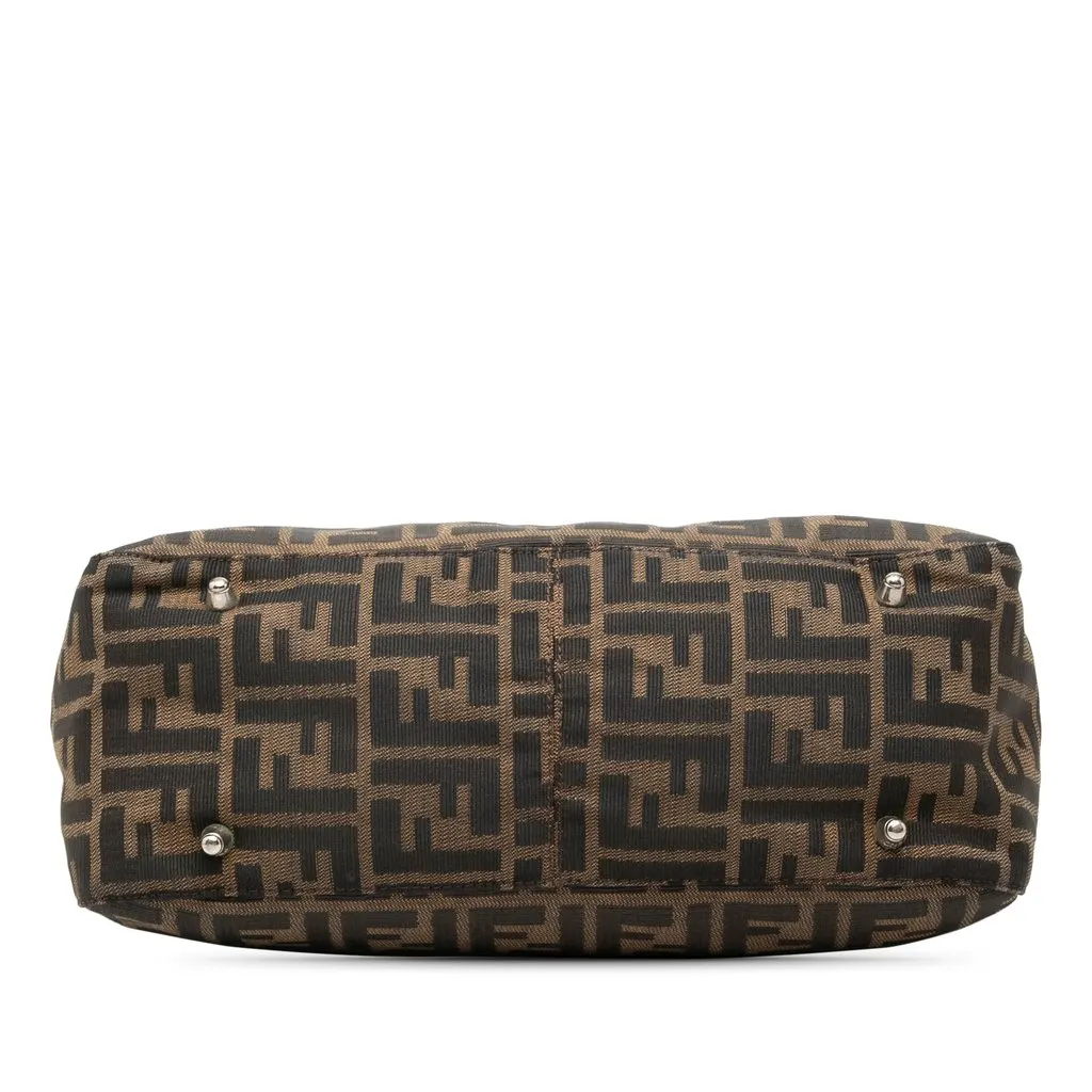 Fendi Zucca Canvas Handbag Brown Canvas Very good - Inside View