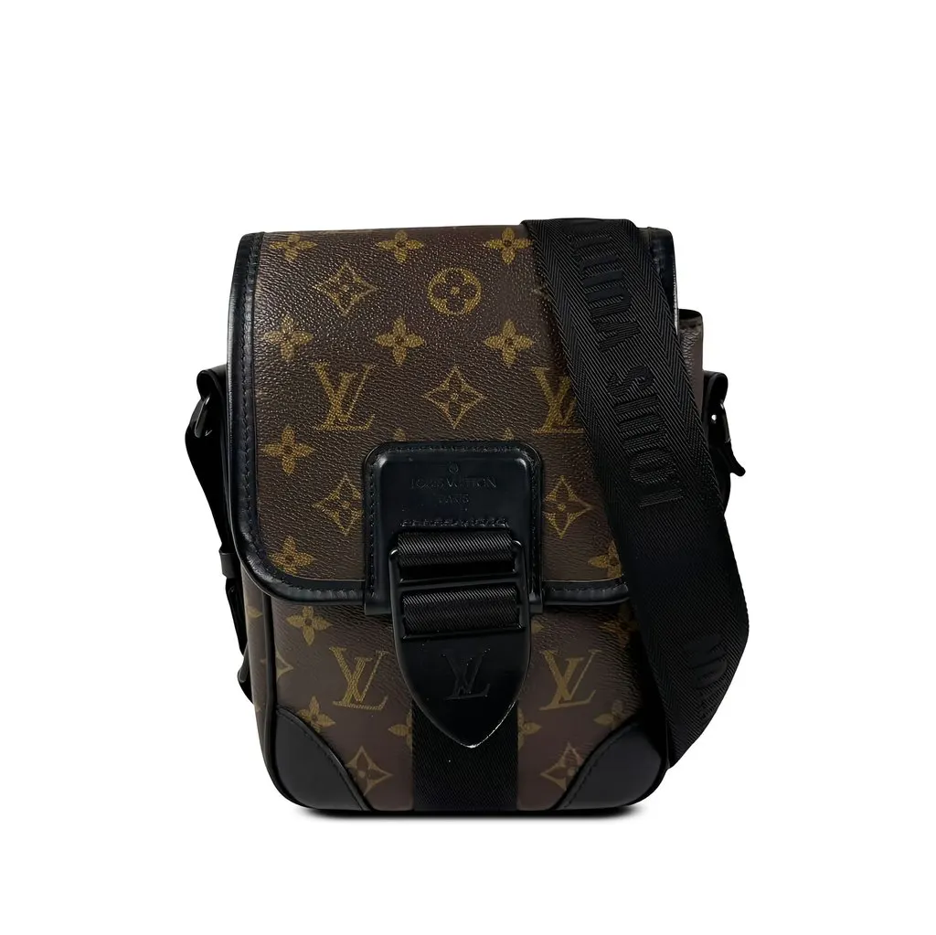 Louis Vuitton Monogram Macassar Archy Messenger PM
