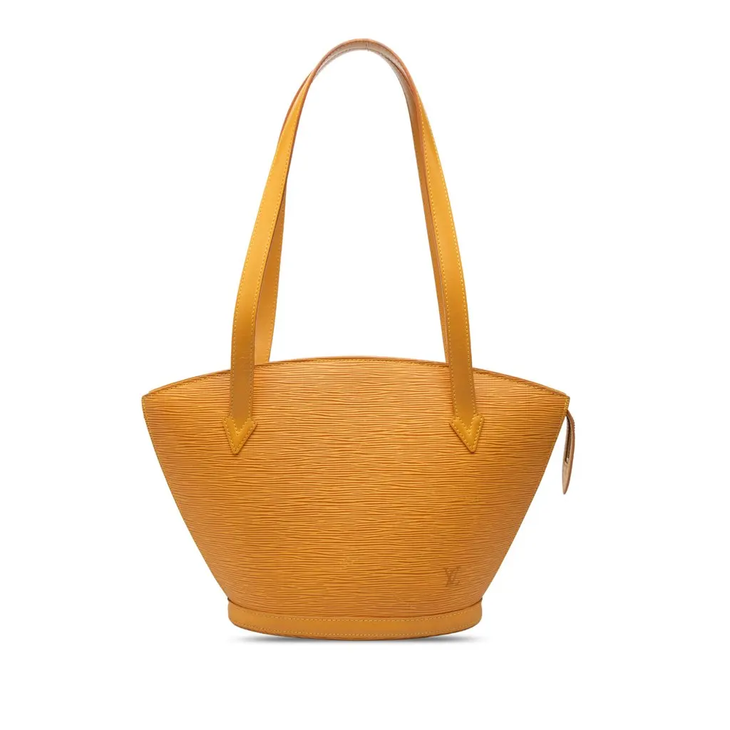 Louis Vuitton Epi Saint Jacques PM Long Strap Yellow Leather Good - Front View