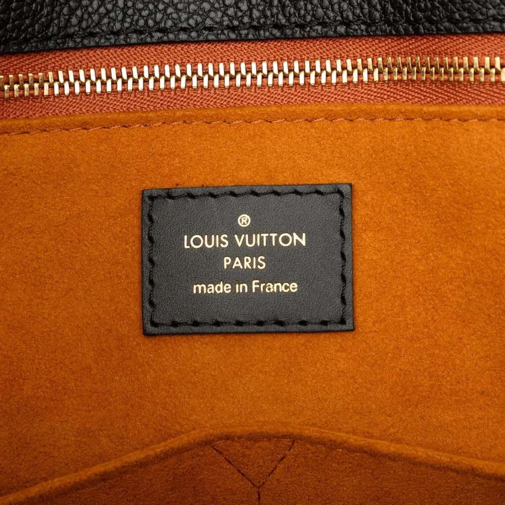 Louis Vuitton Monogram Empreinte Giant Onthego GM Black Leather Very good - Box View