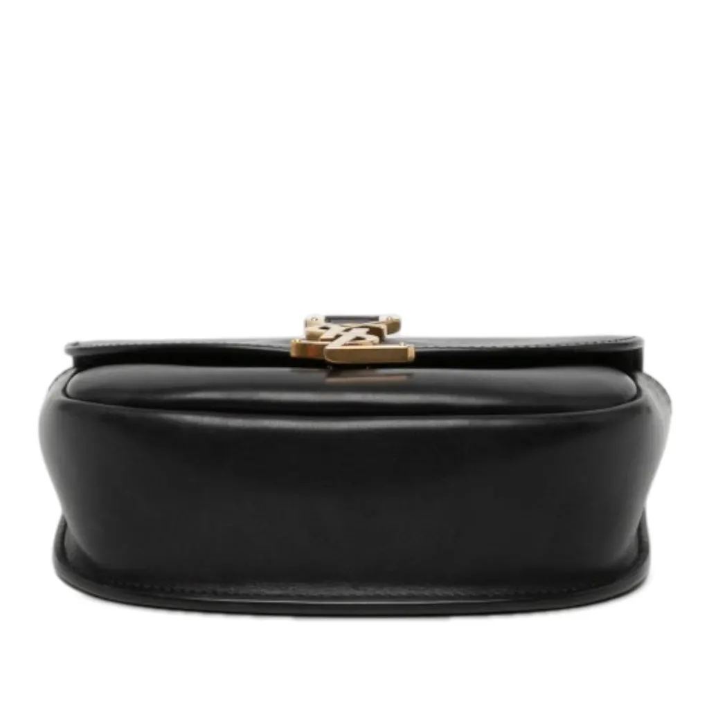 Saint Laurent Small Leather Monogram Kaia Crossbody Black Leather Very good - Inside View
