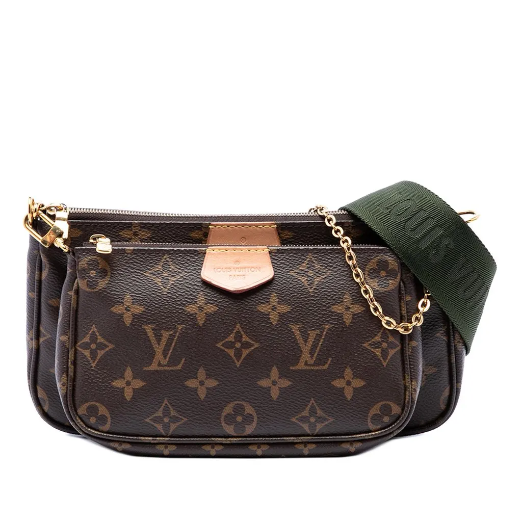 Louis Vuitton Monogram Multi Pochette Accessoires Brown Very good - Front View