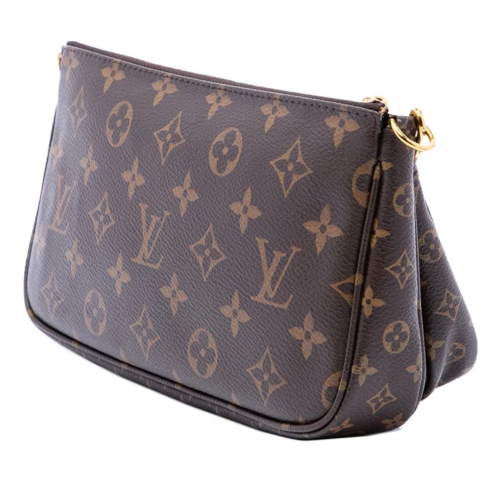 Louis Vuitton Monogram Multi Pochette Accessoires Brown Very good - Back View