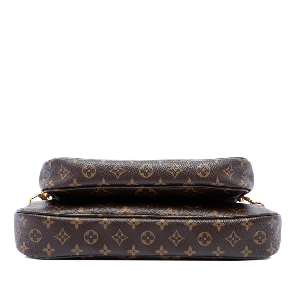 Louis Vuitton Monogram Multi Pochette Accessoires Brown Very good - Inside View