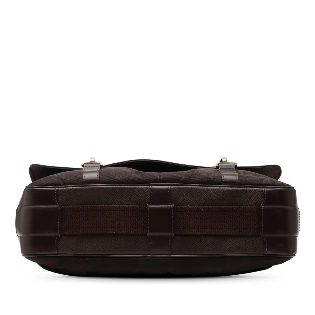 Louis Vuitton Taiga Dersou Red Leather Very good - Inside View