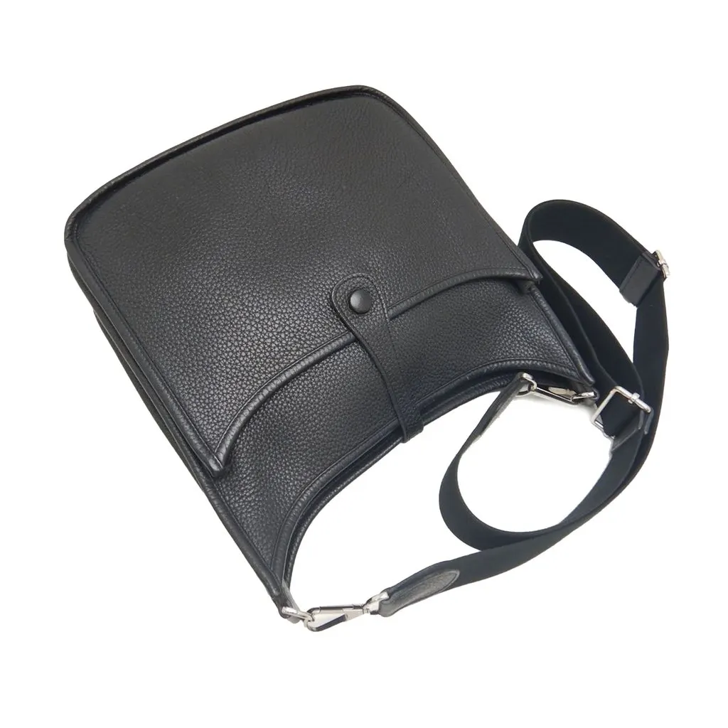 Hermès Clemence Evelyne III 29 Black Leather Very good - Back View