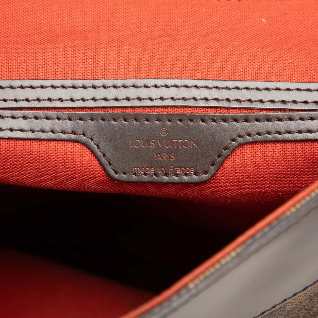 Louis Vuitton Damier Ebene Soho Brown Very good - Box View
