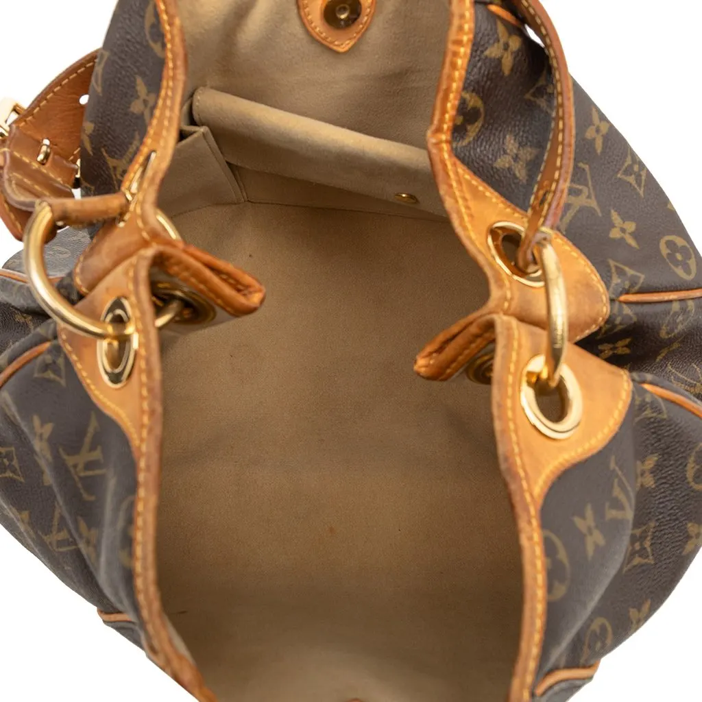 Louis Vuitton Monogram Galliera PM Brown Good - Model View