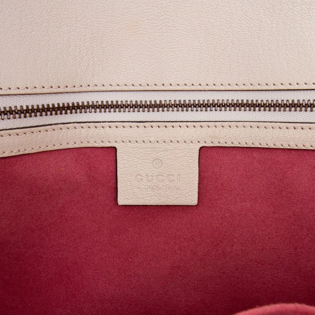 Gucci Leather Osiride Top Handle Flap Brown Leather Good - Box View