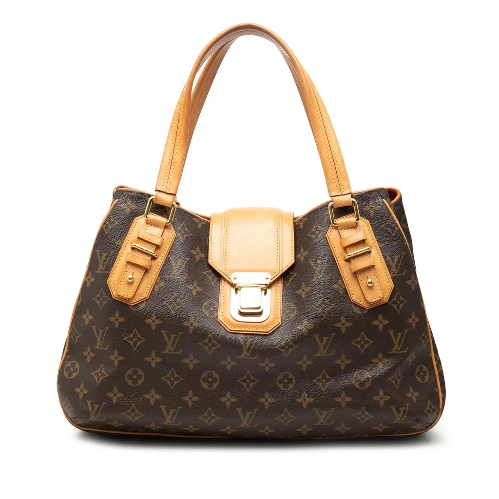Louis Vuitton Monogram Griet Brown Canvas Good - Front View