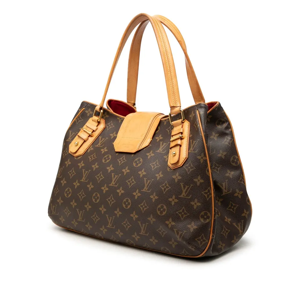 Louis Vuitton Monogram Griet Brown Canvas Good - Back View