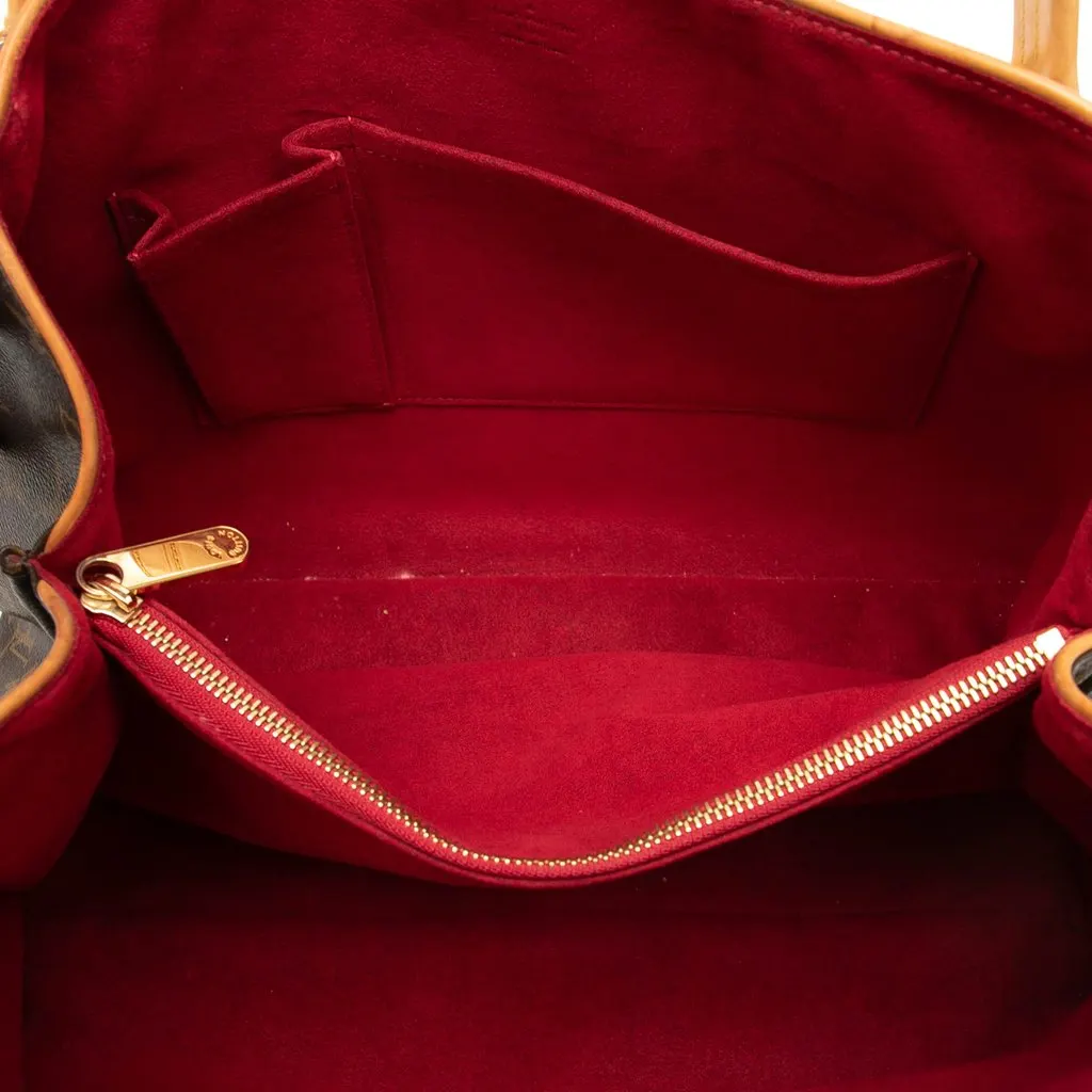 Louis Vuitton Monogram Griet Brown Canvas Good - Model View