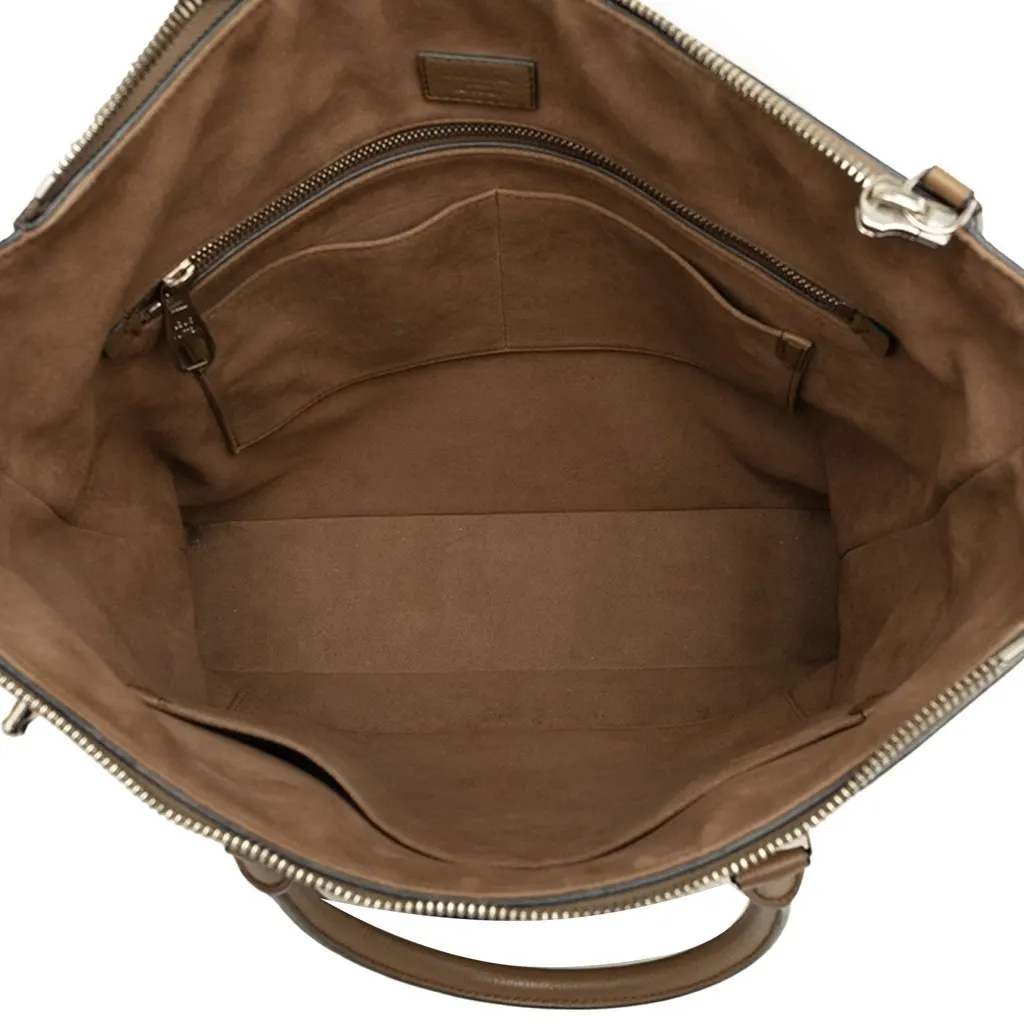 Louis Vuitton Taurillon Greenwich Brown Leather Good - Model View