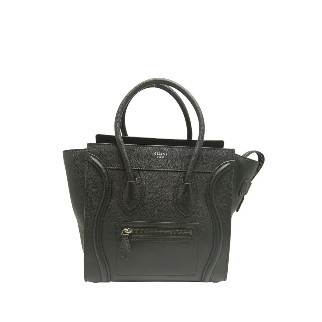 Celine Micro Calfskin Luggage Tote