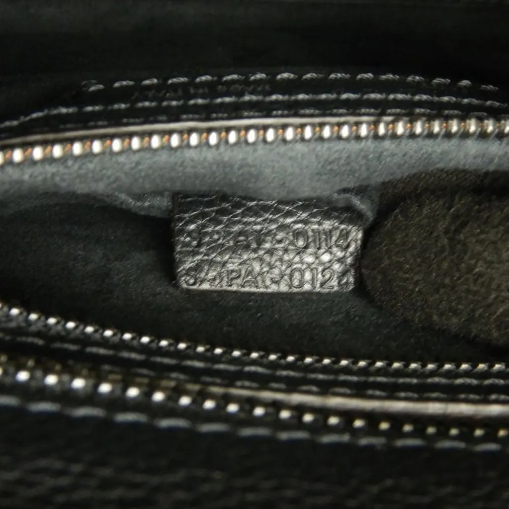 Celine Micro Calfskin Luggage Tote Black Leather Very good - Box View