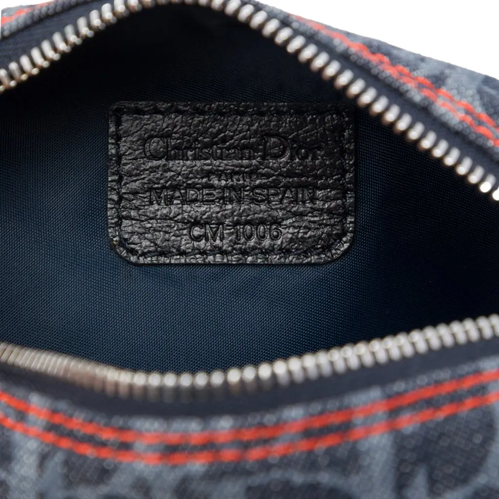 Dior Diorissimo Trotter Denim Flight Cosmetic Pouch Blue Denim Very good - Box View