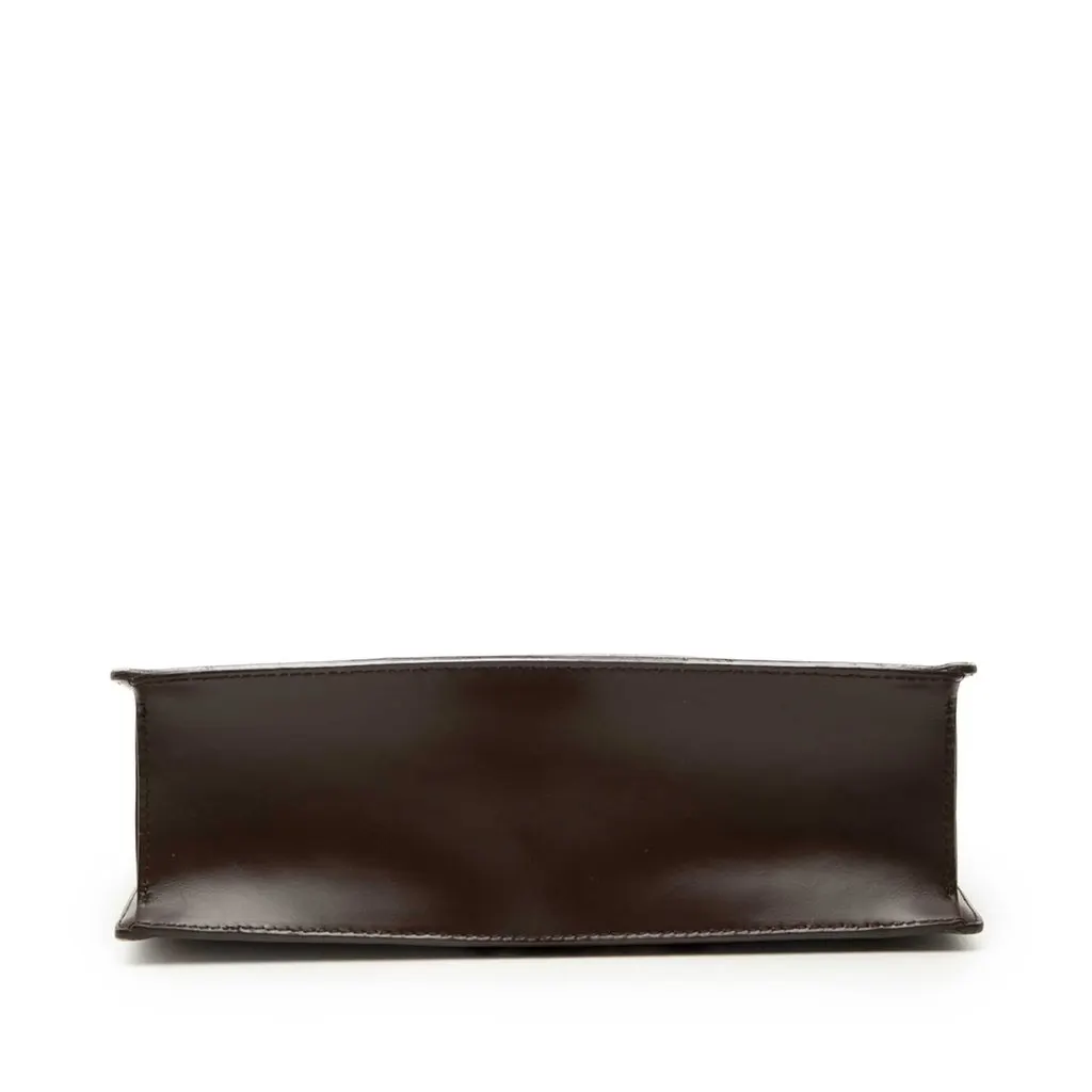 Louis Vuitton Damier Ebene Venice Sac Plat Brown Very good - Inside View