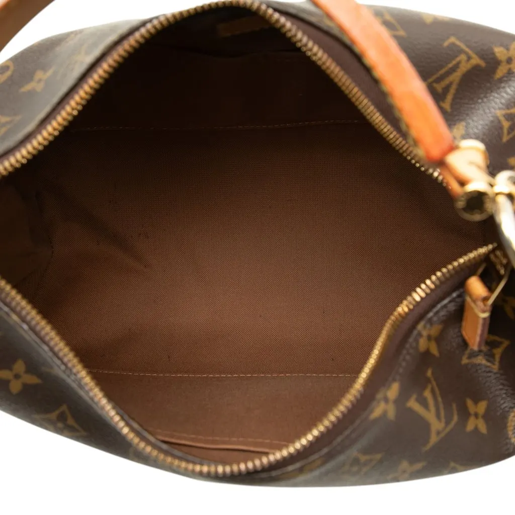 Louis Vuitton Monogram Sully PM Brown Canvas Good - Model View