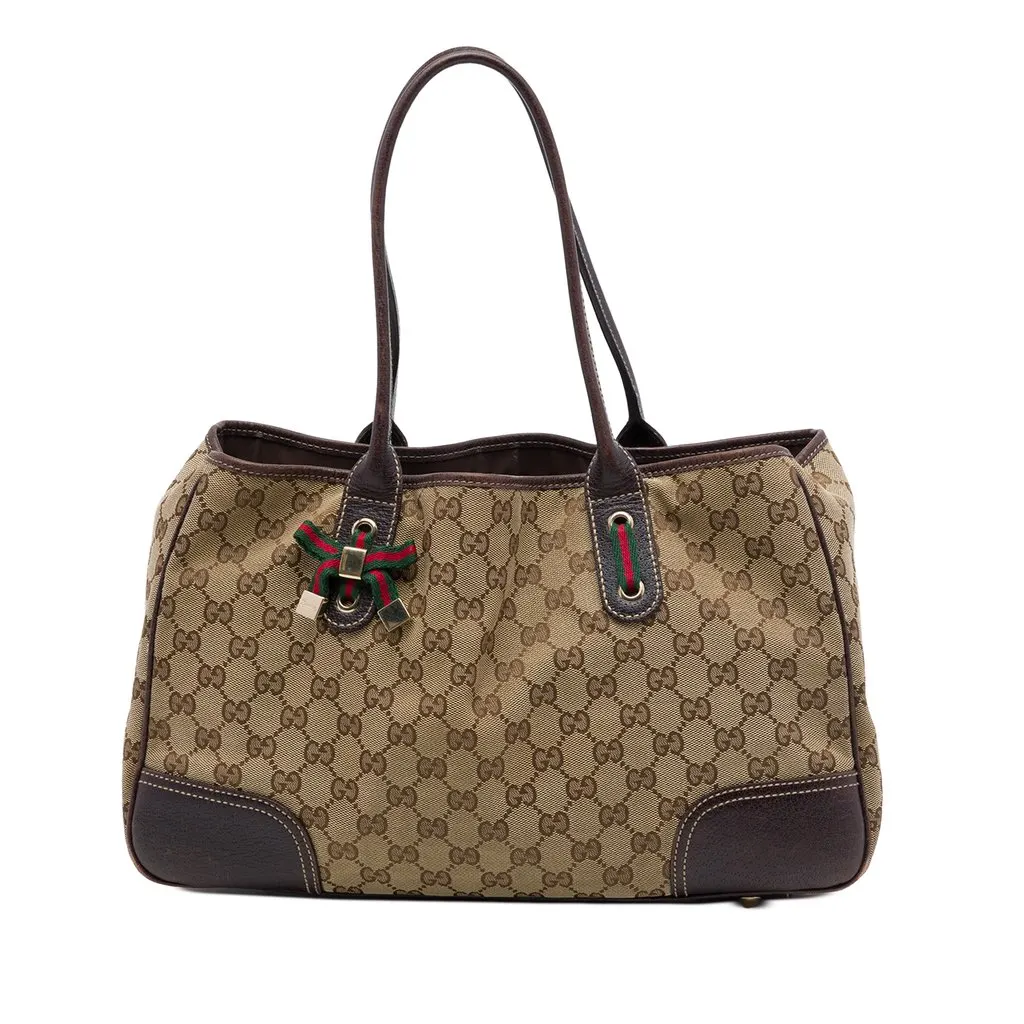 Gucci GG قماش Princy حقيبة توت