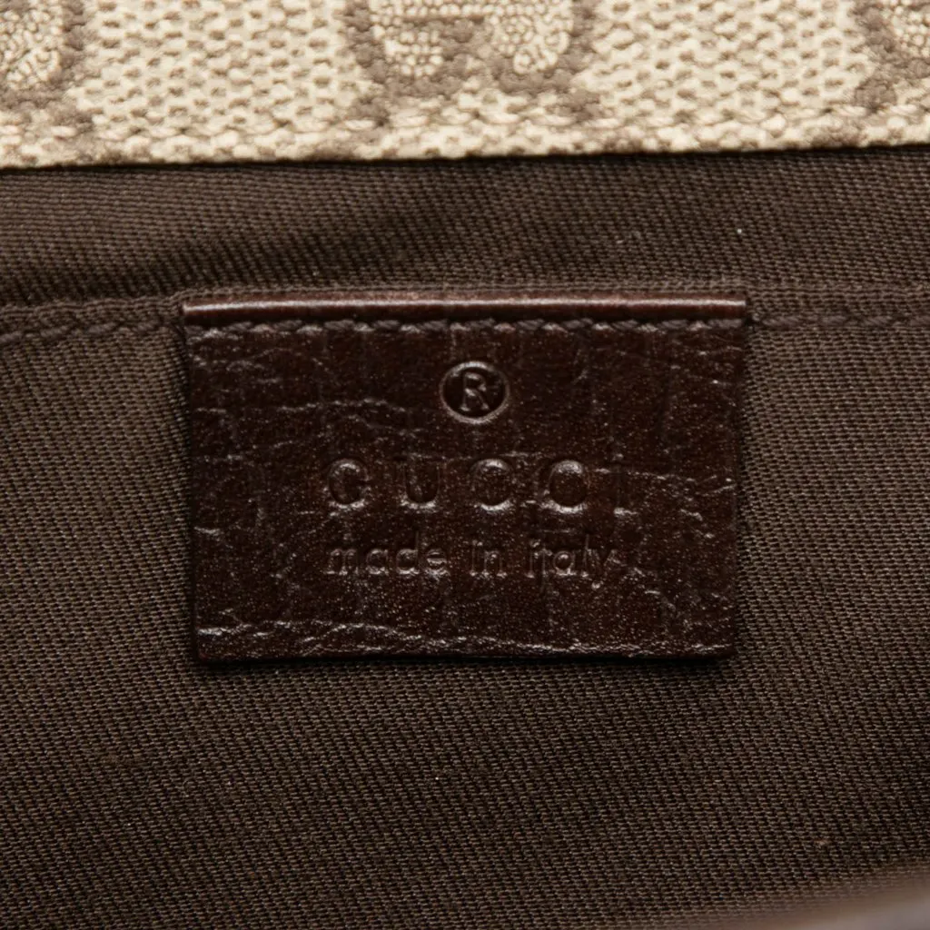 Gucci GG Supreme Web Belt Bag Beige Good - Box View