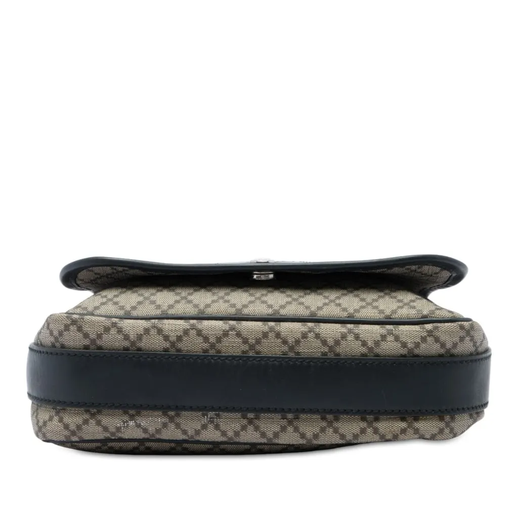 Gucci Diamante Coated Canvas Crossbody Beige Very good - Inside View