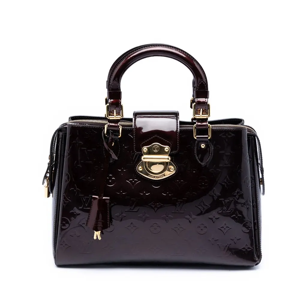 Louis Vuitton Monogram Vernis Melrose Avenue Purple Leather Very good - Front View