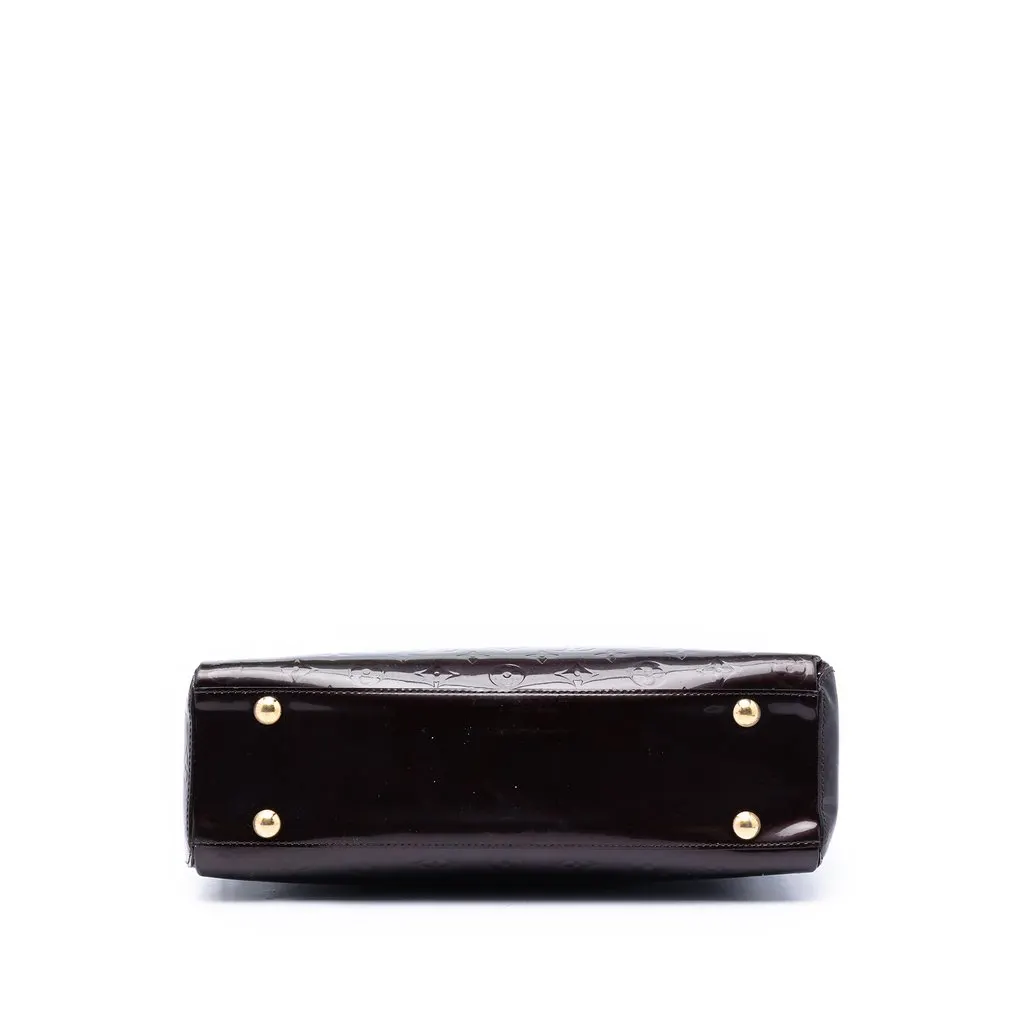 Louis Vuitton Monogram Vernis Melrose Avenue Purple Leather Very good - Inside View