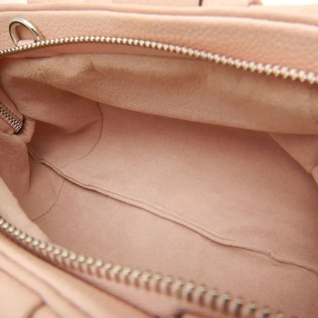 Louis Vuitton Monogram Mahina Scala Mini Pouch Pink Leather Very good - Model View