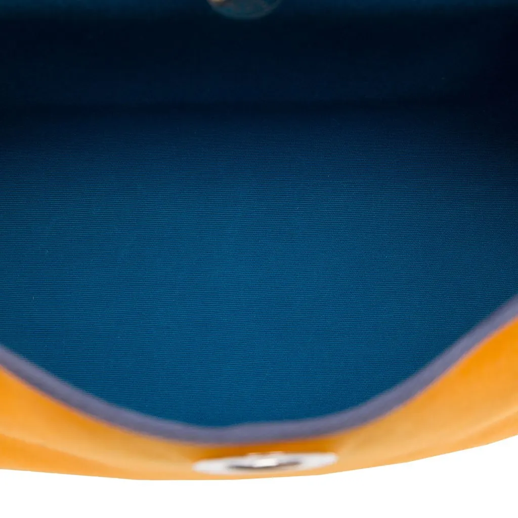 Hermès Toile Herbag Zip Retourne Verso 31 Orange Very good - Model View