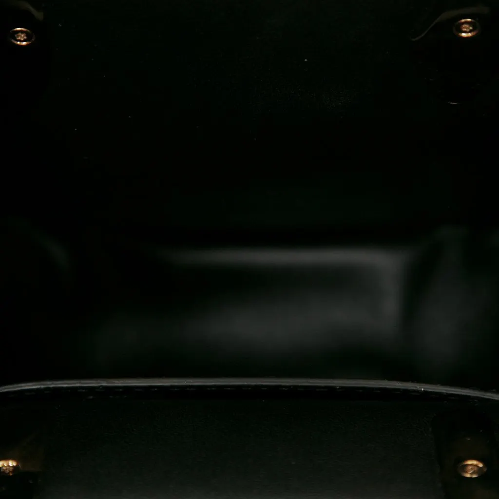 Bvlgari Mini Leather Serpentine Tote Black Leather Very good - Model View