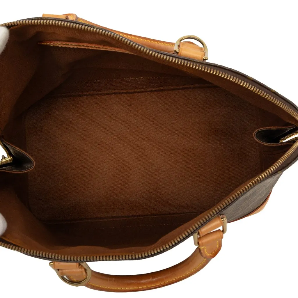 Louis Vuitton Monogram Alma PM Brown Very good - Model View