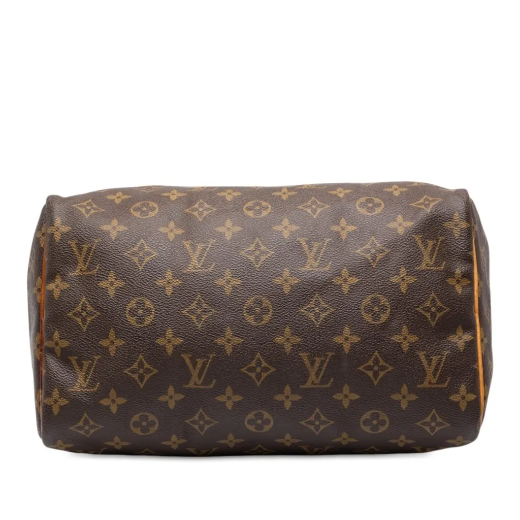 Louis Vuitton Monogram Speedy 30 Brown Canvas Good - Inside View